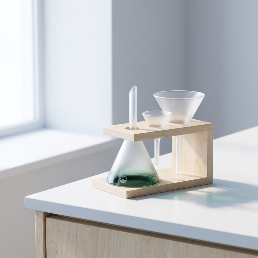 Borosil Glass Funnel Set II
