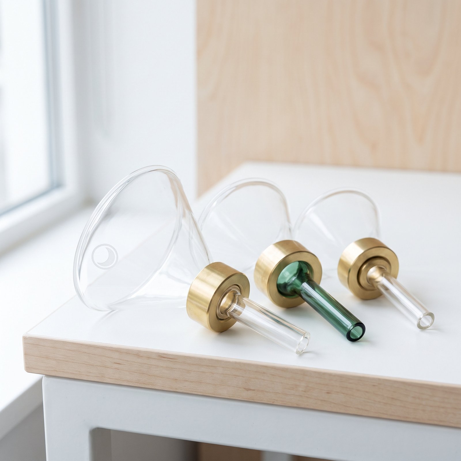 Borosil Glass Funnel Set III