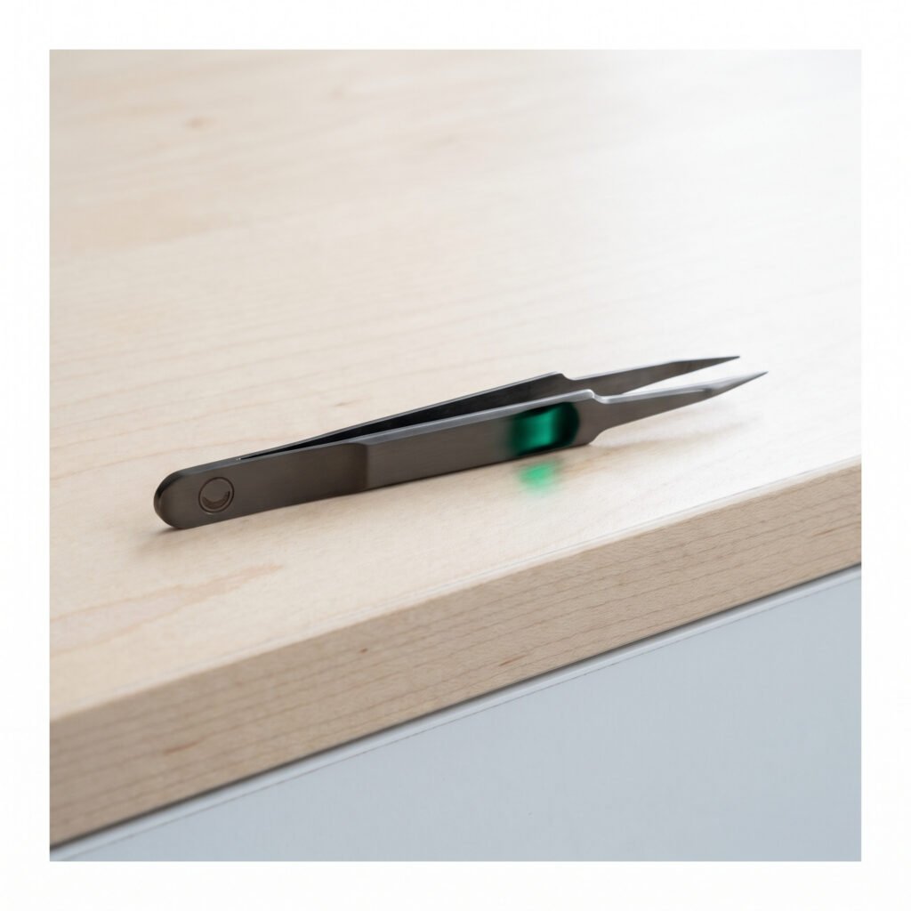 Cross-Lock Tweezers Set